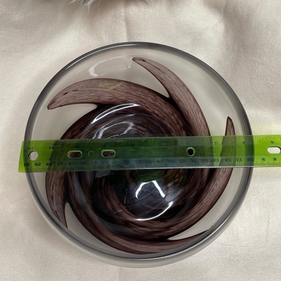 Vintage Bowl Designed by Willy Johansson (WJ) for Hadeland Glassworks of Norway - Picture 6 of 6